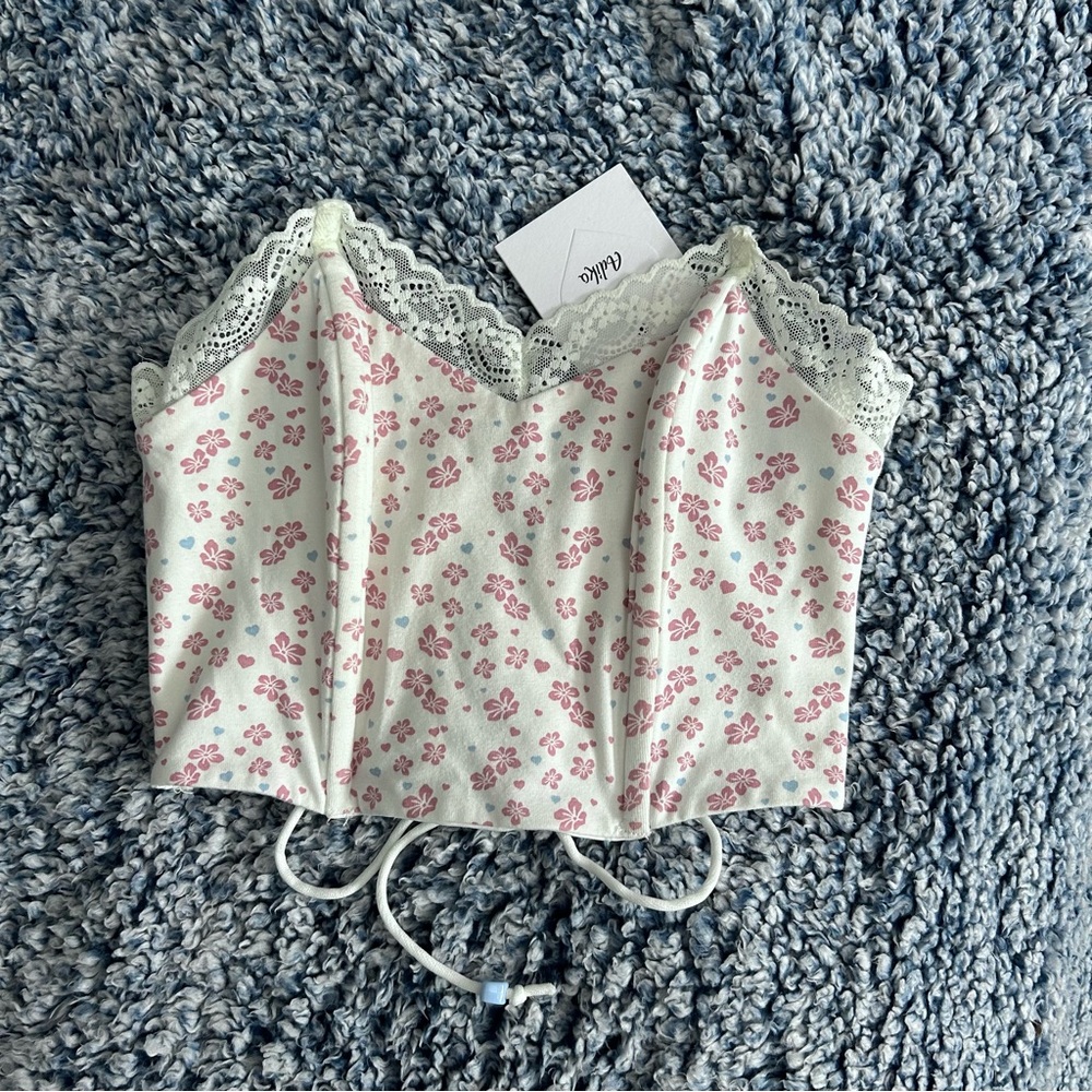 Adika floral corset